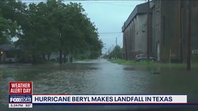 Tropical Storm Beryl makes landfall in Texas