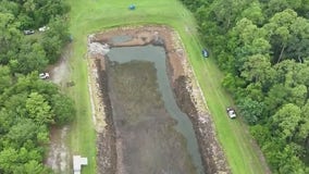 Mount Dora police lead multi-agency effort to drain, search pond in Deltona
