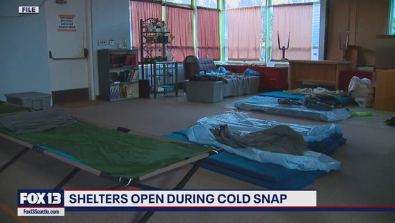 Shelters open amid cold snap in western WA