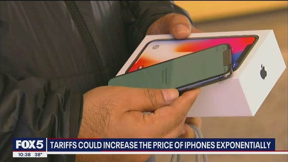 Tariffs could increase price of iPhones