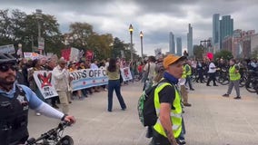 'No Kings' protest in Chicago