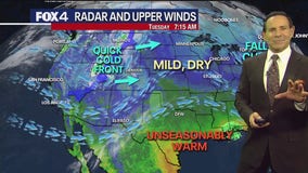 Dallas weather: Nov. 12 morning forecast