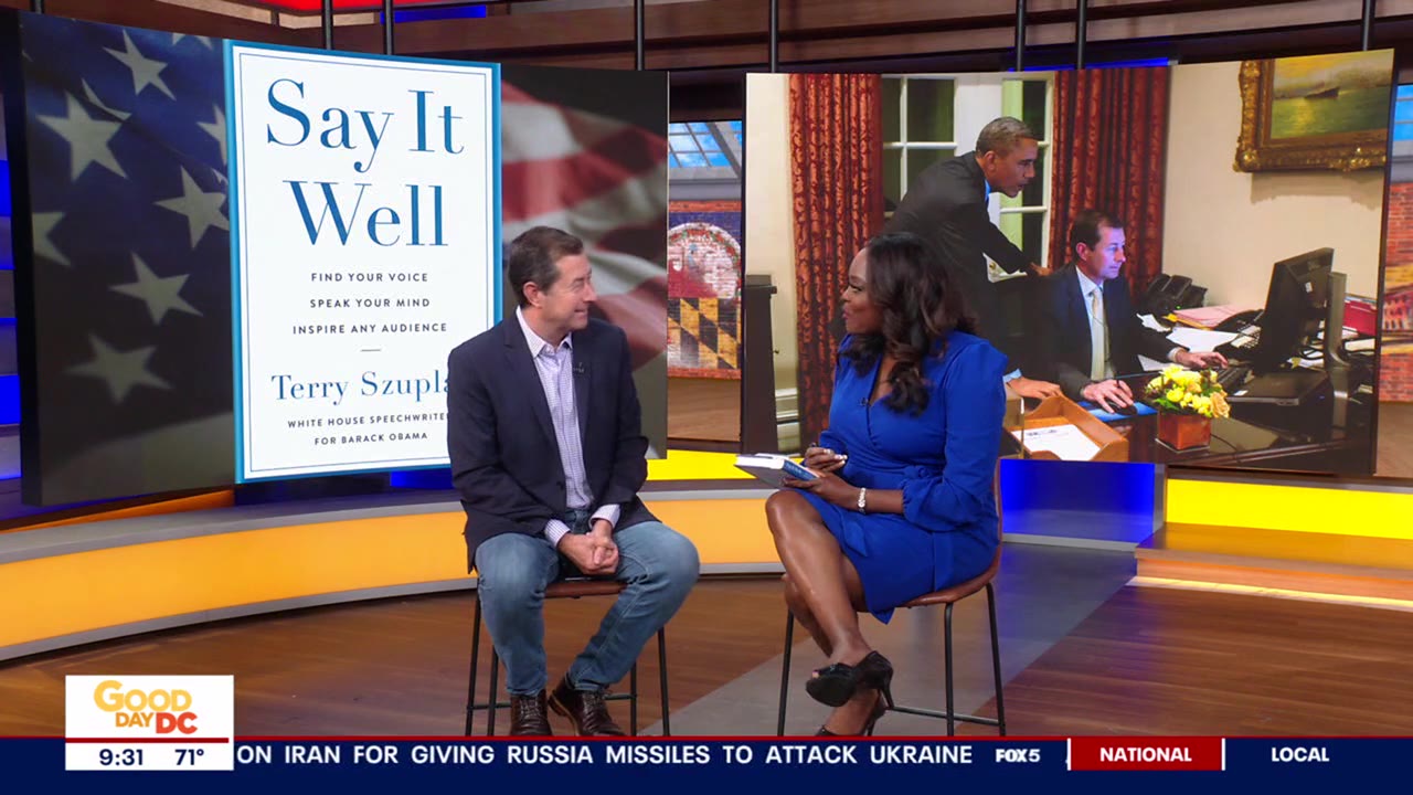 Former Obama speechwriter shares public speaking lessons with new book, "Say It Well"