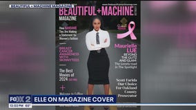 Maurielle Lue on the cover of Beautiful+ Machine Magazine