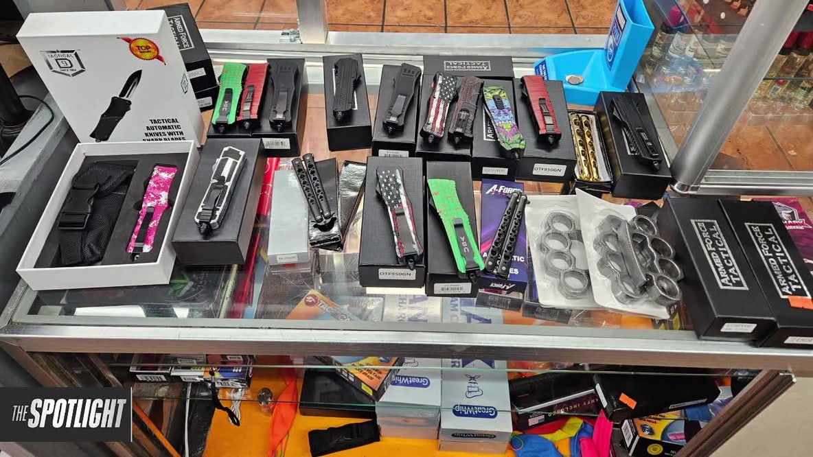 The Spotlight: Illegal weapons bust at Seattle store