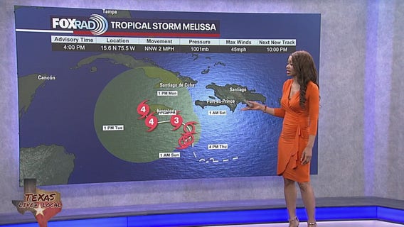 Tropical weather update - October 23, 2025