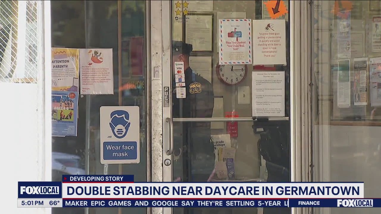 2 women stabbed near daycare in Germantown