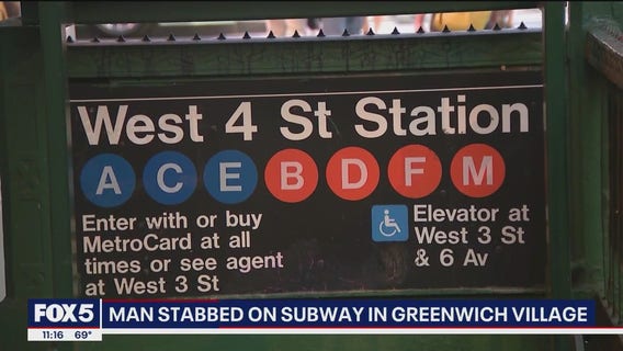 Man stabbed on subway in Greenwich Village