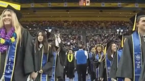 UCLA graduation ceremonies begin