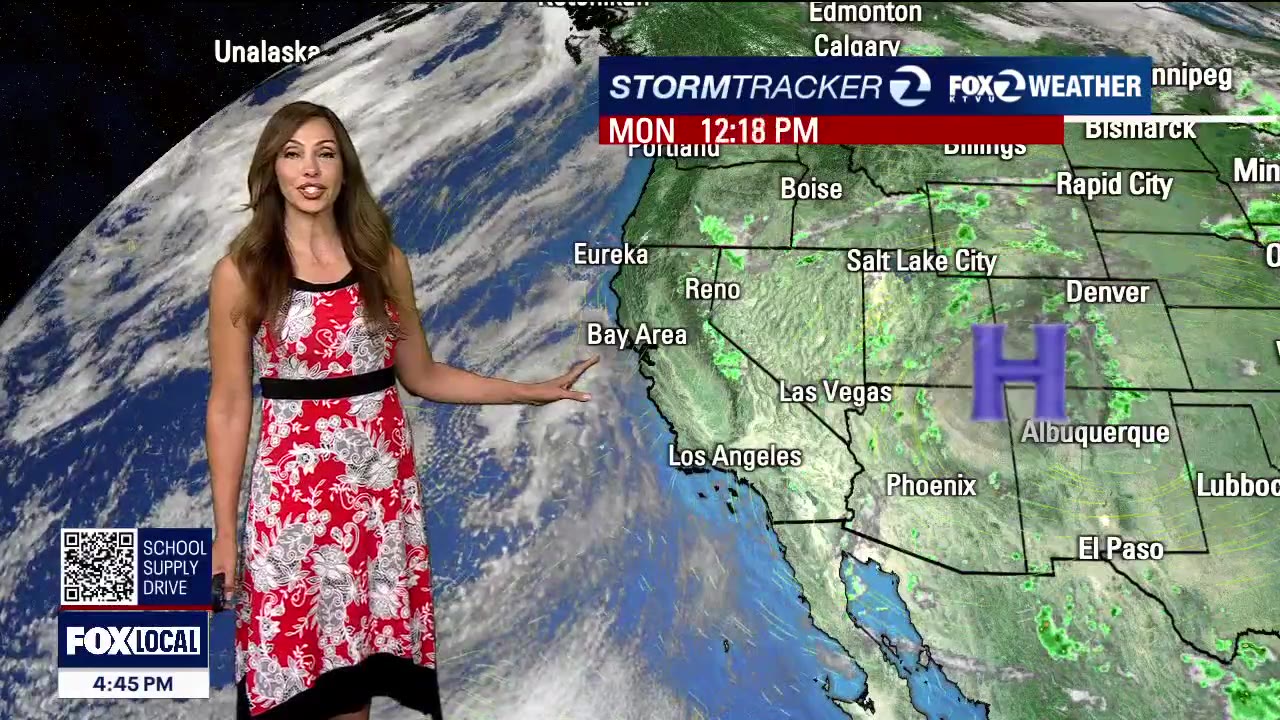 Low clouds return to the bay area for Tuesday morning, followed by sunny seasonal temperatures in the afternoon