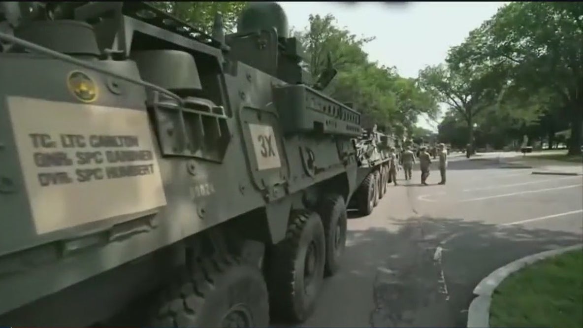 Military parade plans in DC this weekend
