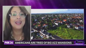 Americans are tried of big azz mansions