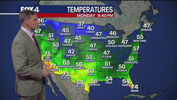 Dallas weather: Nov. 3 overnight forecast