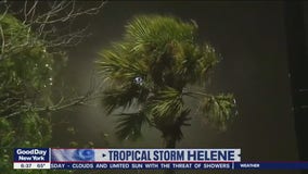 Hurricane Helene downgraded to tropical storm after lashing Florida