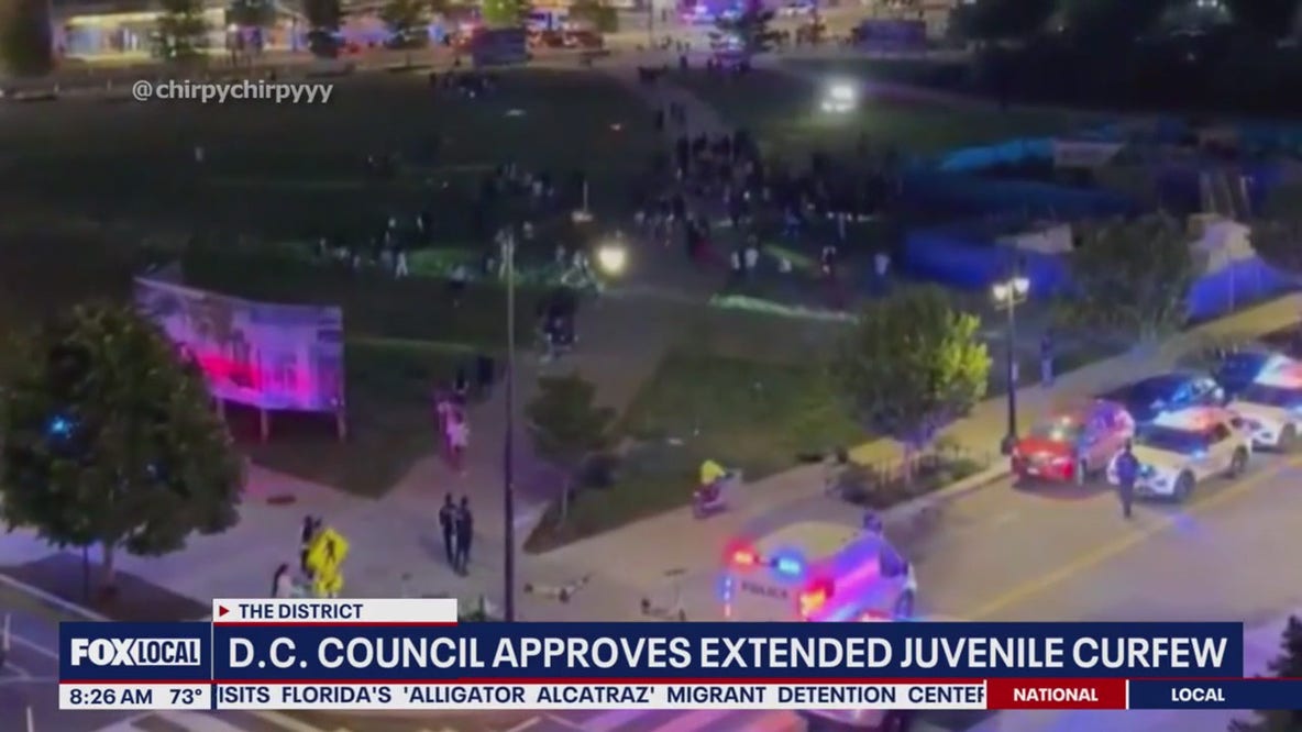 DC council approves stricter juvenile curfew