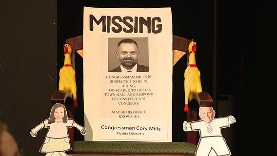 Residents hold 'empty chair' Town Hall in Winter Springs