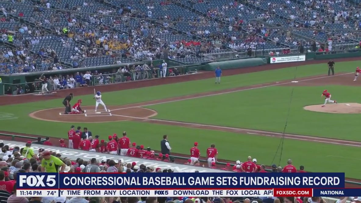 The Annual Congressional Baseball Game comes to Nats Park