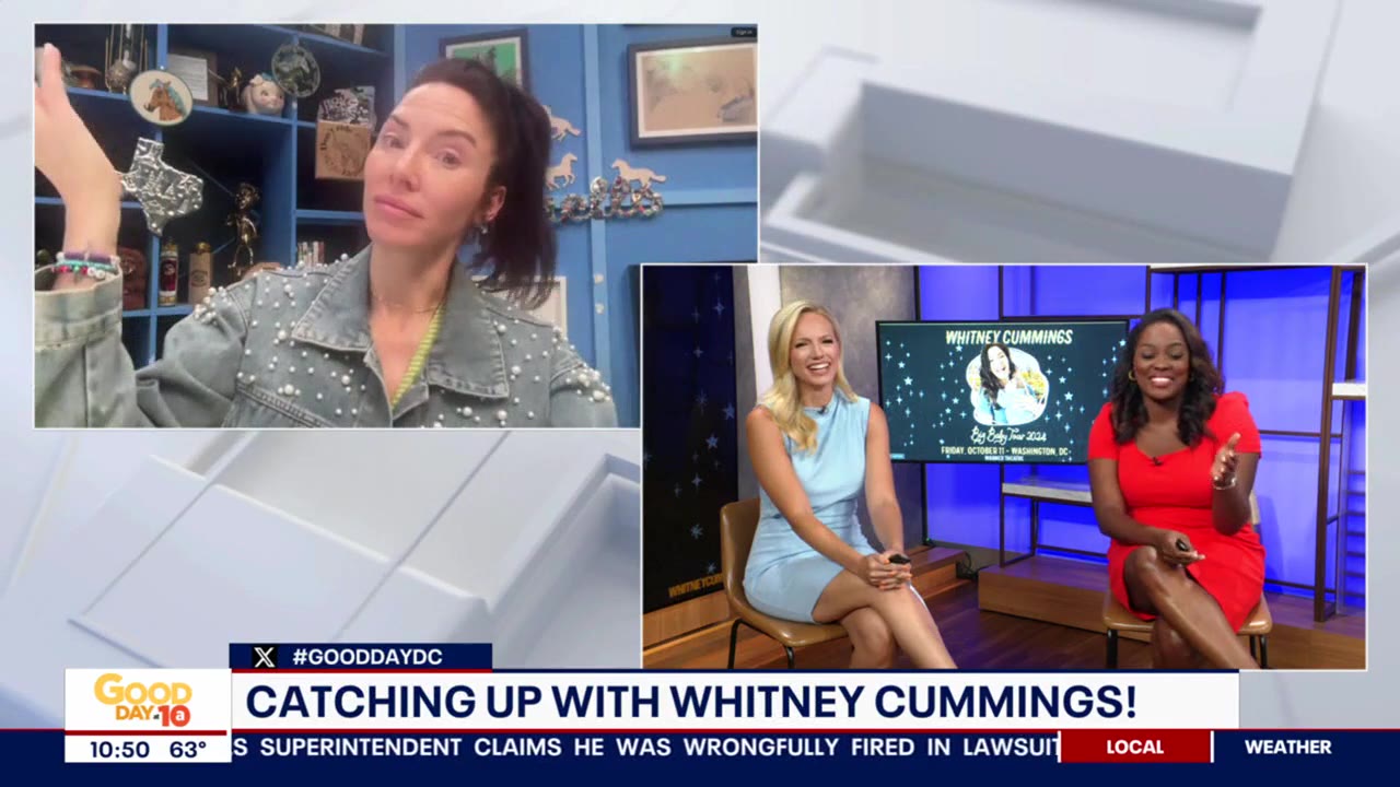 Whitney Cummings talks 'Big Baby Tour,' Warner Theatre gig, and more!