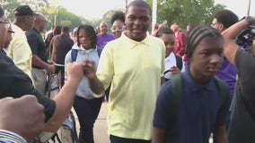 Students return for first day in the Detroit Public Schools Community District