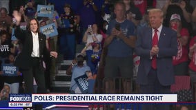 Polls show tight presidential race