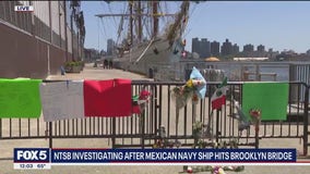 NTSB investigating the ship that crashed into the Brooklyn Bridge