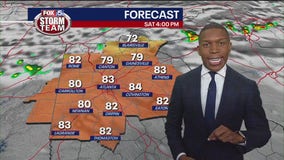 Thursday afternoon weather forecast