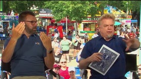 Comedian-magician Chipper Lowell at MN State Fair