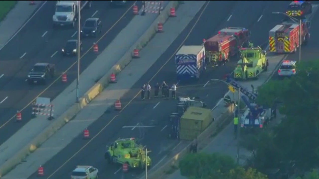 Ob Edens Expressway Closed In Skokie Due To Crash Fox 32 Chicago