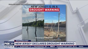 NJ declares drought warning