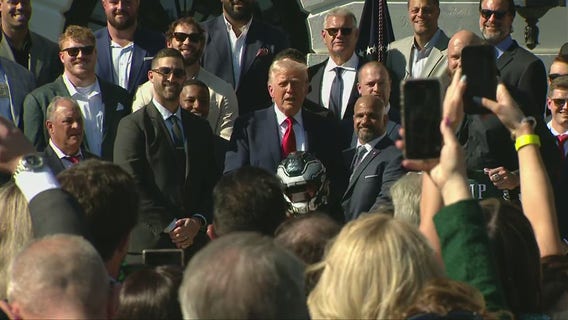 President hosts the 2025 Super Bowl Champion Philadelphia Eagles