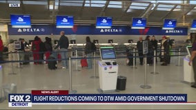 Detroit Metropolitan Airport expecting departure reductions Friday