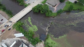 Manawa dam breached, significant flooding