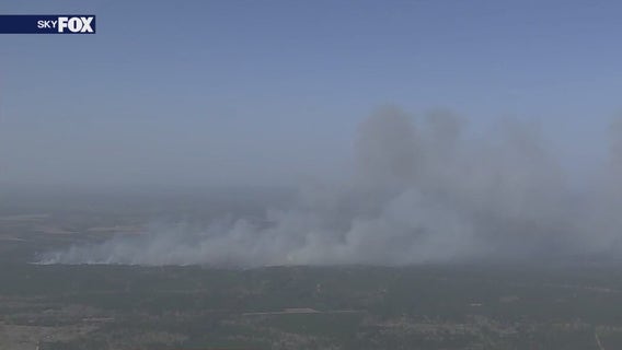 Pauline Road Fire: More than 2,300 acres burned in San Jacinto County, 20% containment