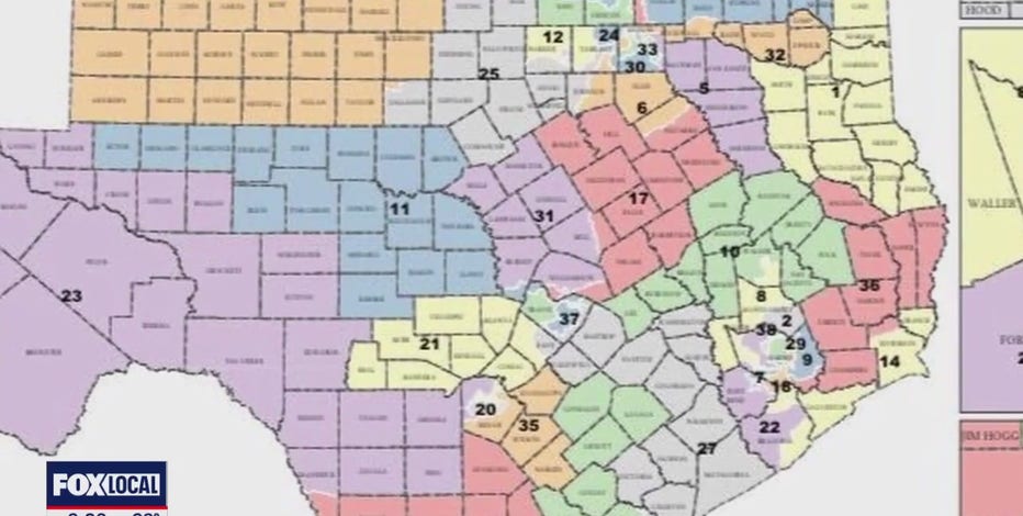 Proposed Texas redistricting map would drastically shift Democrat-held seats