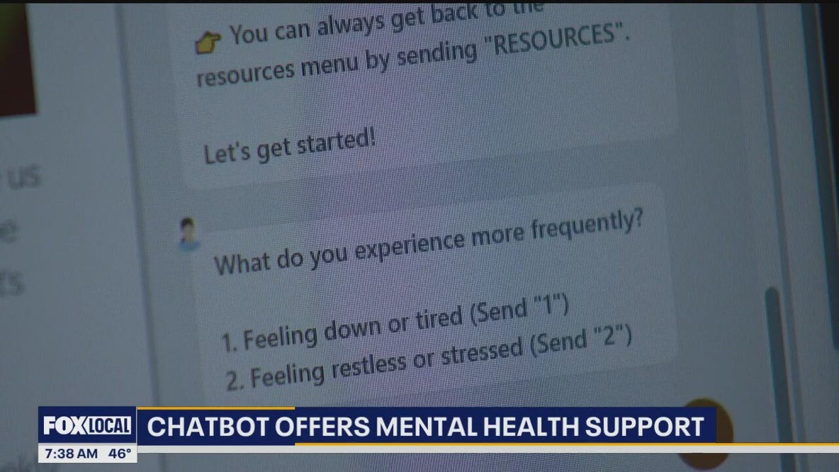 'Hope AI 'chatbot offers mental health support to metro Detroit
