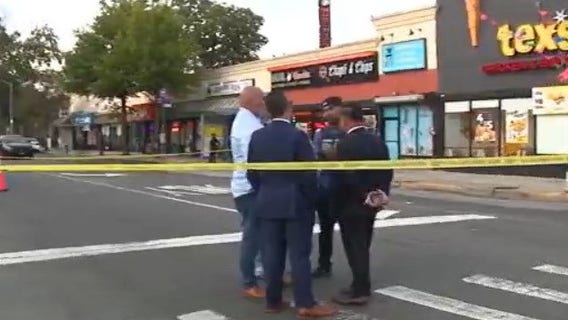 Surveillance video shows fight before Queens teen shot