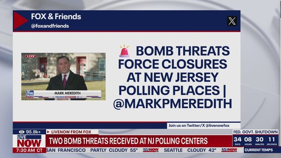 Two bomb threats received at NJ polling centers