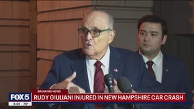 Rudy Giuliani injured in New Hampshire car crash