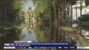 St. Johns River expected to crest after Hurricane Milton