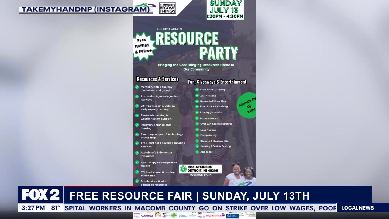 Inaugural Resource Gathering in Detroit – Connecting Community with Essential Resources Inaugural Resource Gathering in Detroit – Connecting Community with Essential Resources