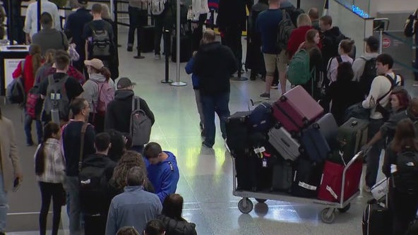 Holiday travel rush underway at MSP Airport