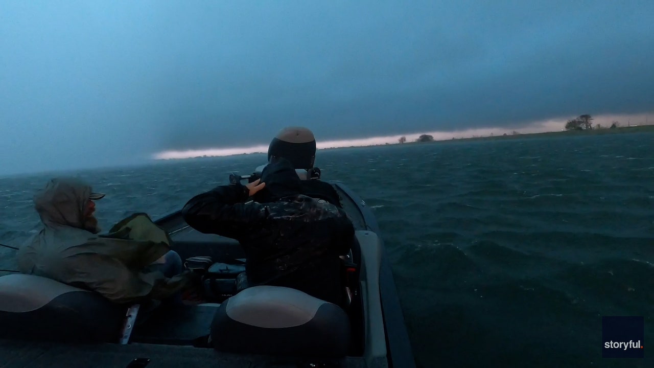 Fishermen, dog get caught in tornado | LiveNOW