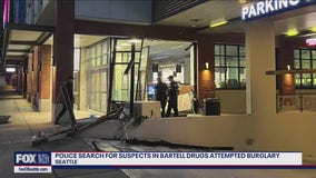 Botched Seattle drug store burglary leaves 14 cars damaged