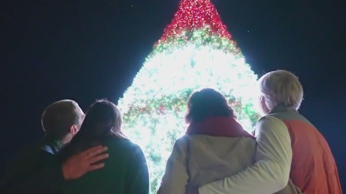 Popular Christmas light shows in Georgia