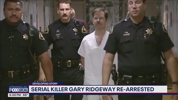Green River Killer Gary Ridgway returned to Seattle's King County Jail