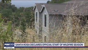 Wildfire threats peak in Santa Rosa with hot, dry conditions