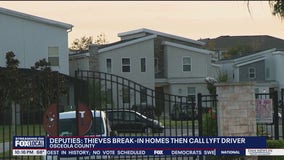 Alleged thieves used rideshare as getaway vehicle: Deputies