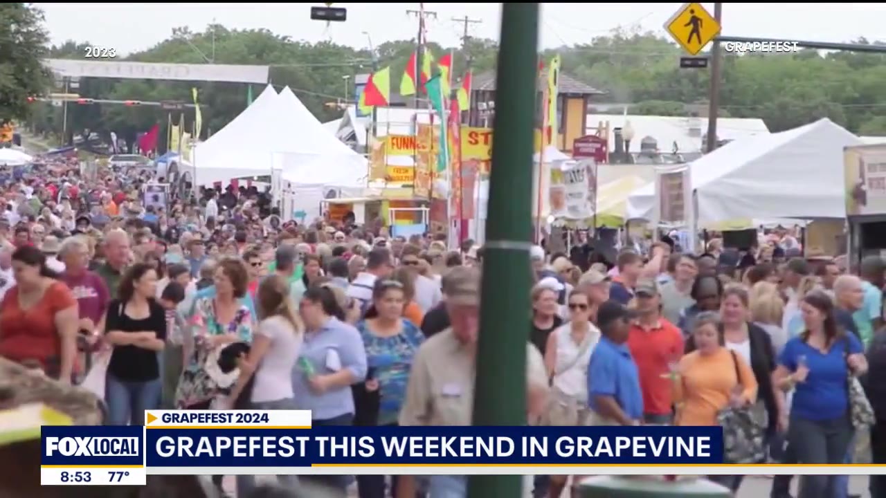 Kylie Capps previews the Grapefest in Grapevine