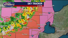 Severe weather moves through SE Michigan Tuesday