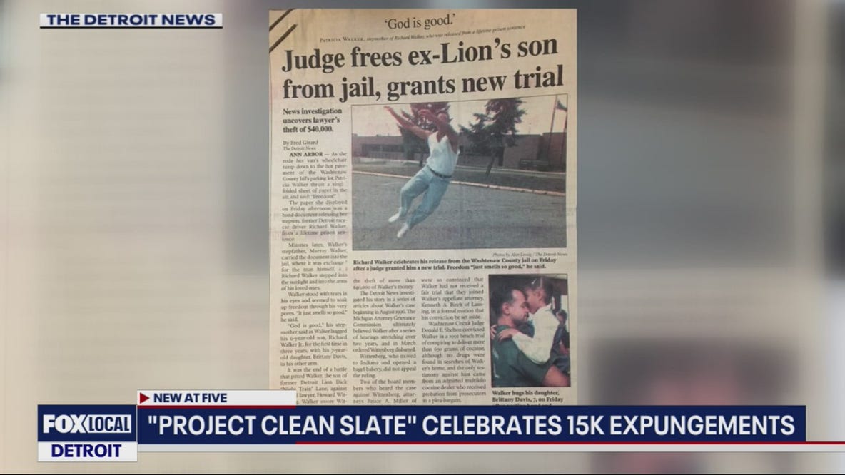 Project Clean Slate expunges over 15,000 records in Detroit